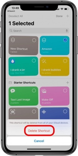 delete old automation