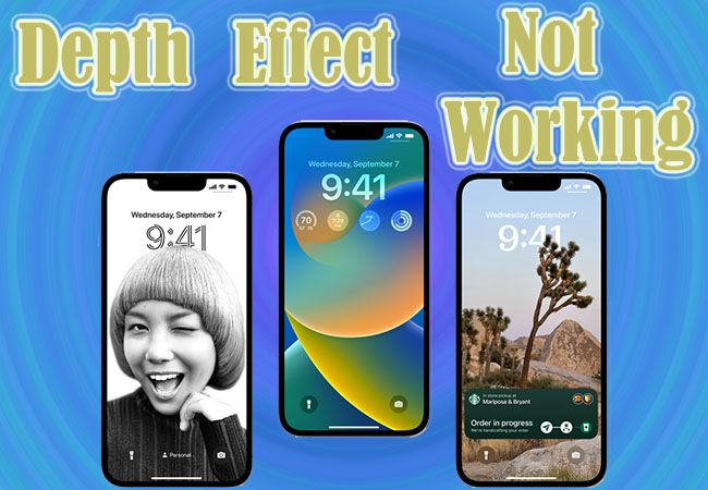 how to do depth effect ios 16
