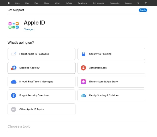 change apple id security questions language