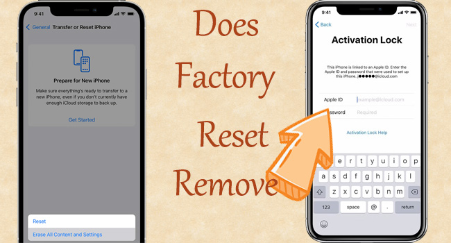 does factory reset remove icloud lock