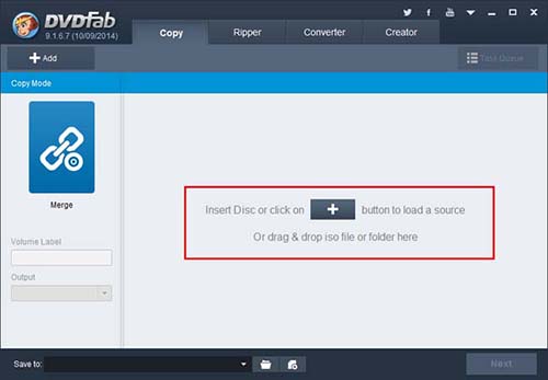 merge dvd files via dvdfab