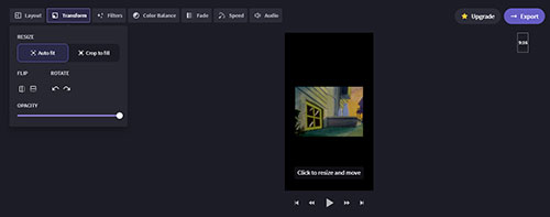 export video clipchamp