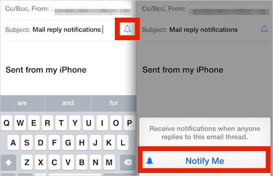 email thread notifications