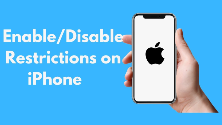 enable disable restrictions on iphone