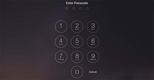 try default passcode