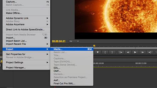 export cropped video adobe premiere