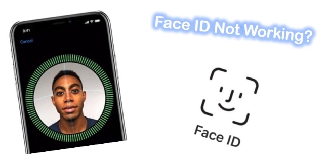 face id not working