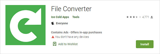 file converter ice cold apps