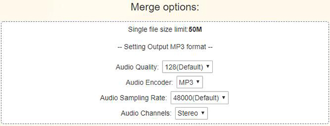 filesmerge merge option