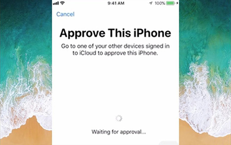 fix approve this iphone stuck