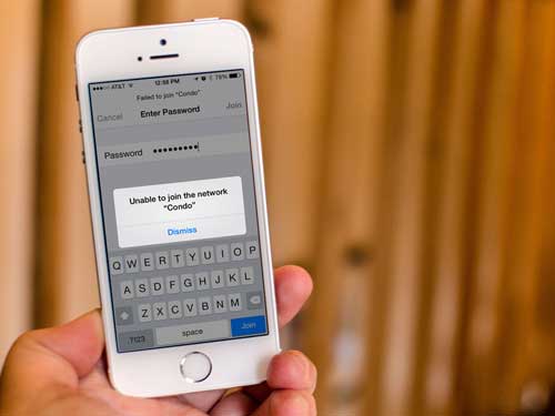fix ios wifi problem