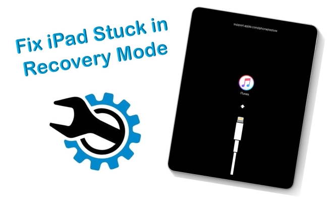 fix ipad stuck in recovery mode