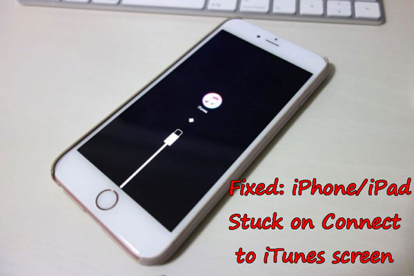 iPhone/iPad stuck on connect to iTunes
