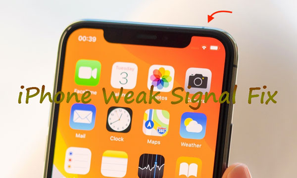 fix iPhone weak signal