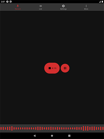 flac audio recorder android