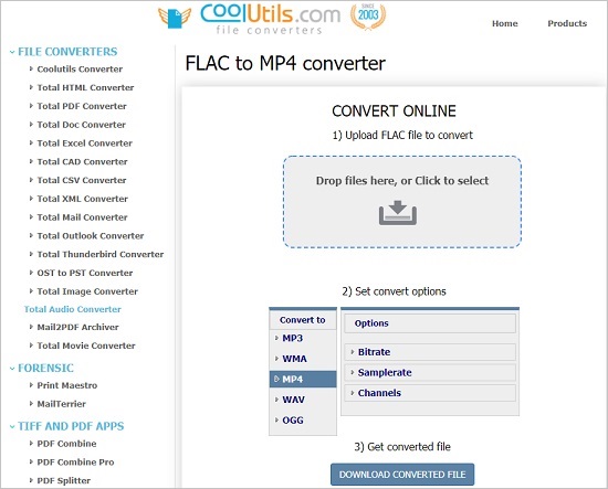 coolutils wav to mp4 converter online free