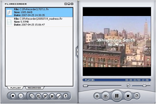 flv recorder from streamingstar