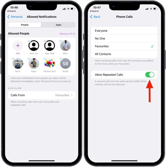 disable repeated calls
