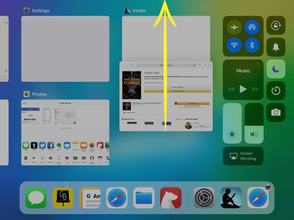 force close app on ipad