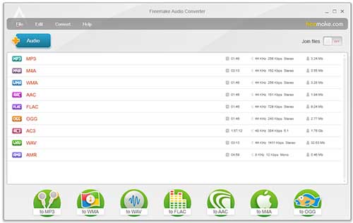 freemake audio converter