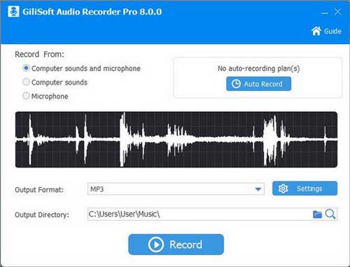 gilisoft audio recorder pro