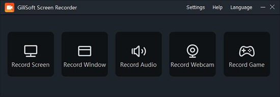 gilisoft screen recorder