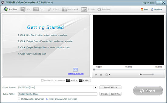 gilisoft video converter