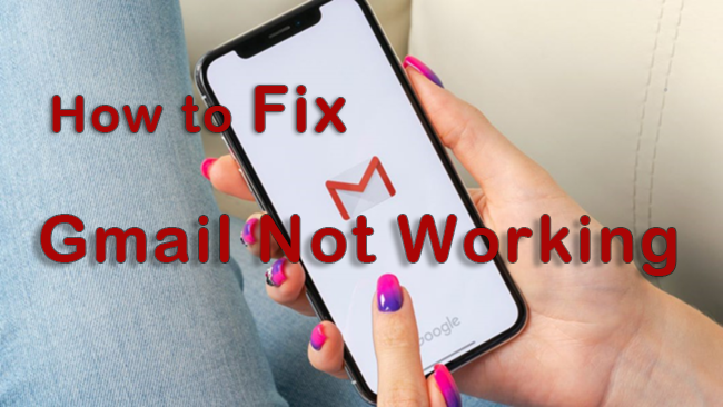 gmail not working for iphone