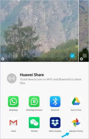 google photos rotate