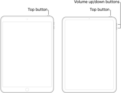 hard reboot ipad with home