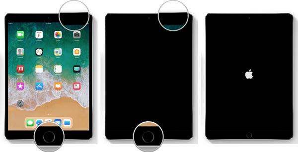 hard reset ipad