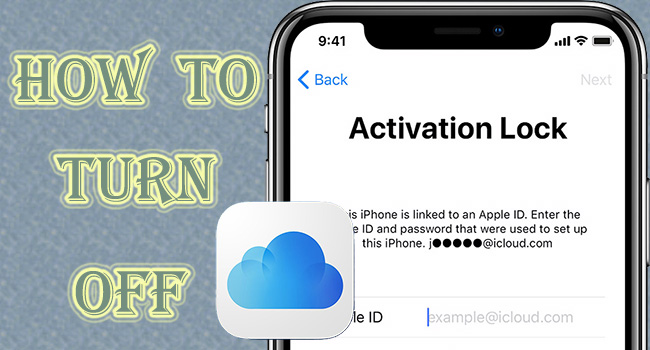 how to turn activation lock off