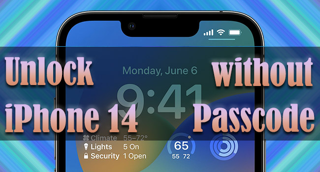 how to unlock iphone 14 without passcode