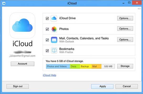 restore ipod from icloud