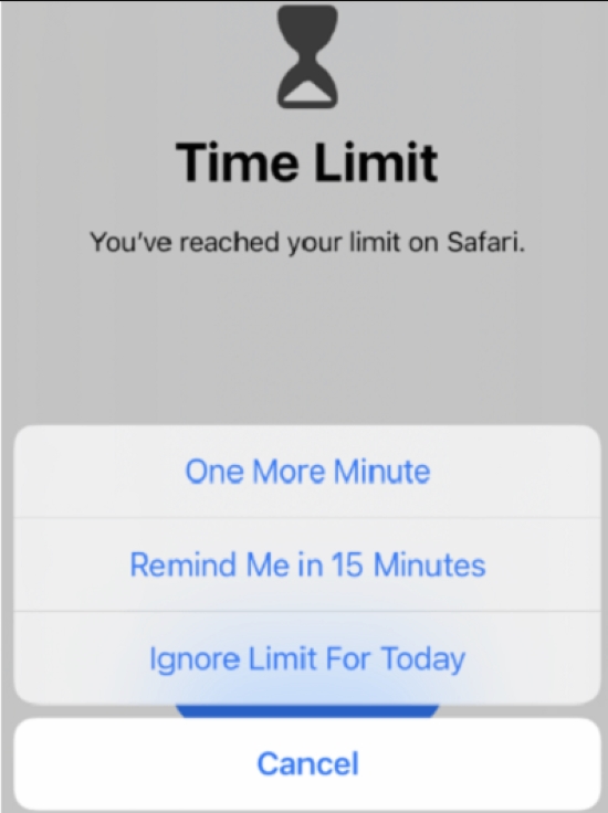 ignore limit