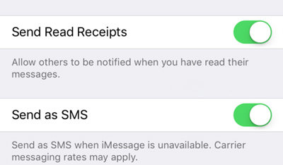 send imessage as sms
