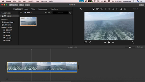 how to cut in imovie 10.1.4