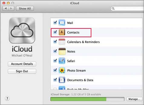 import iphone contacts to mac address book