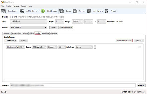 increase mp4 volume with handbrake