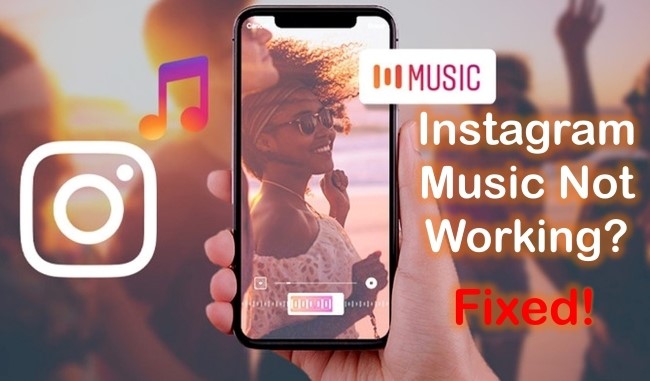 fix instagram music not working