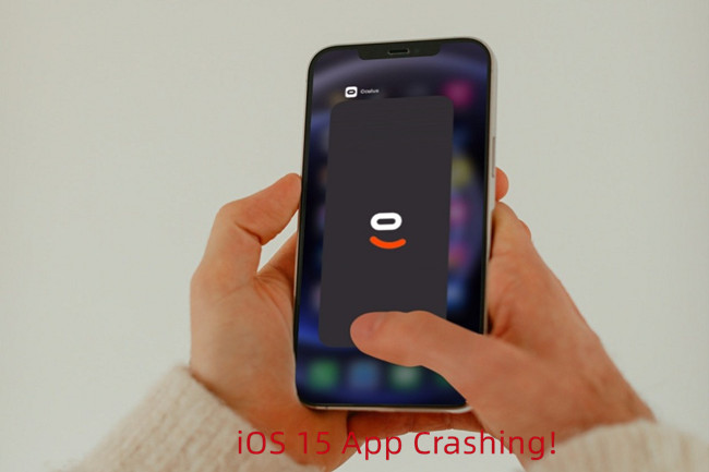 ios 15 app crashing