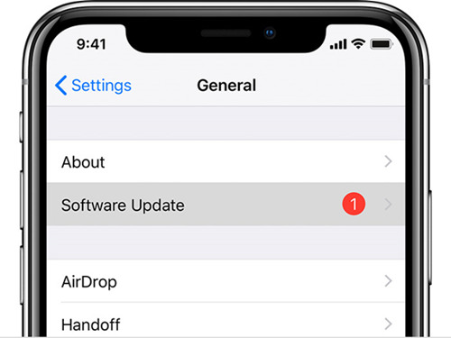 ios software upadate