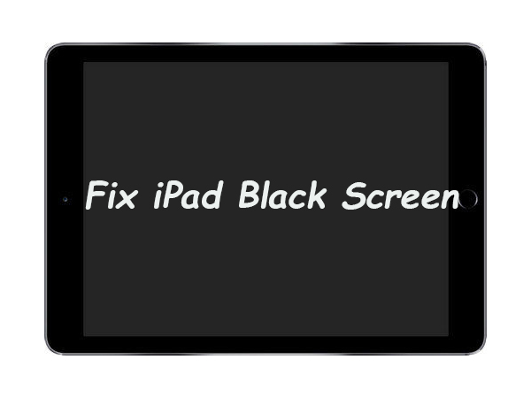 fix ipad black screen of death