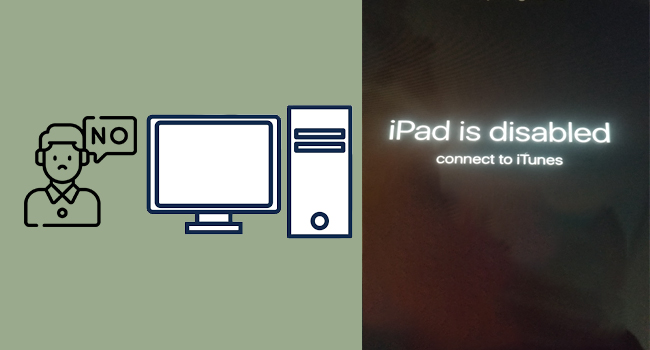 ipad is disabled connect to itunes fix without computer