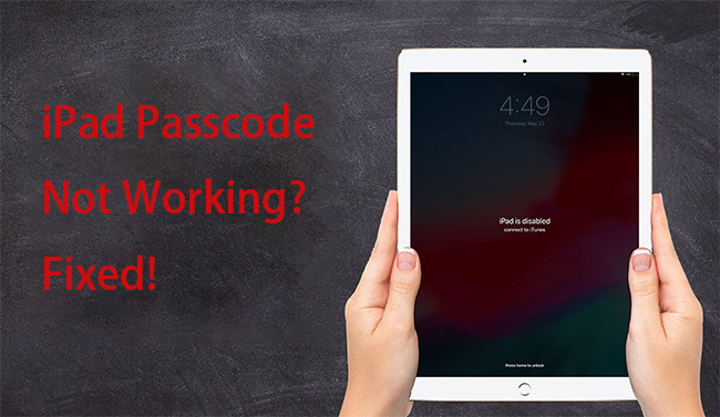 iphone passcode reset not working