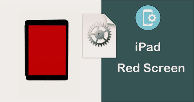 red dot top of ipad screen