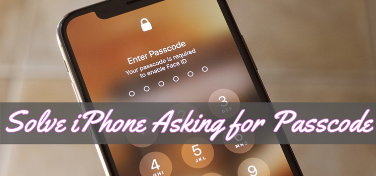 iphone asking for passcode after update