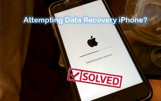 iphone attempting data recovery