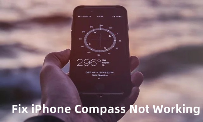 iphone compass not working