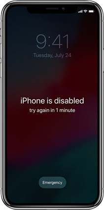 iphone is disabled how to unlock